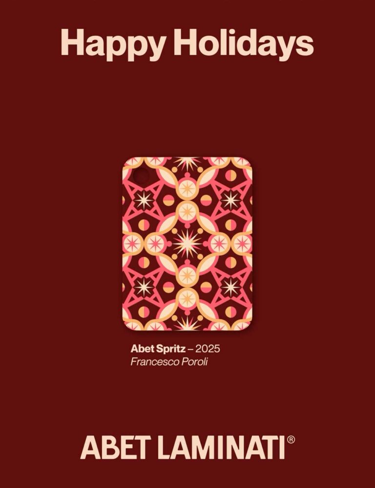 Abet Laminati prezentuje świąteczny projekt „Abet Spritz”